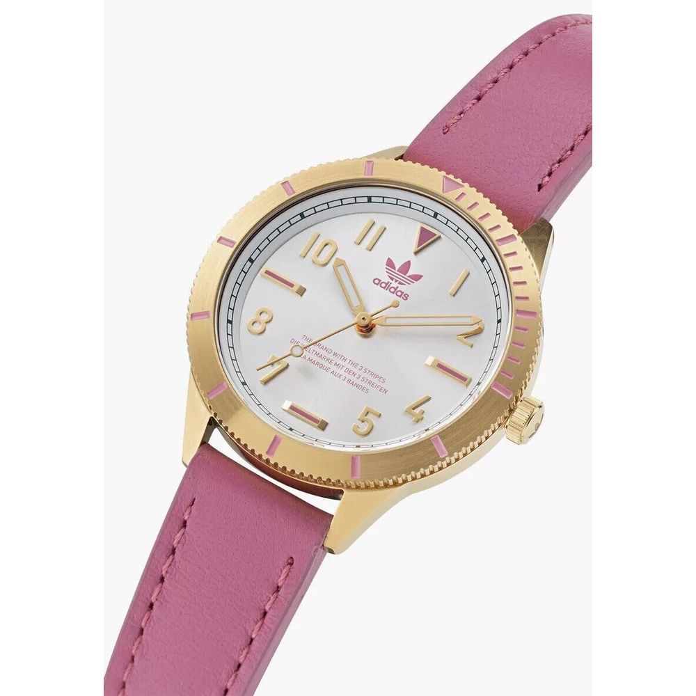 Adidas Multicolor Leather Watch -   -  Adidas.