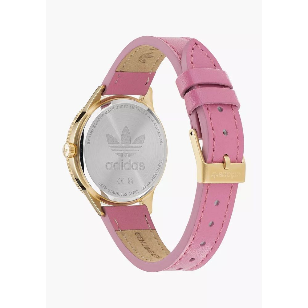 Adidas Multicolor Leather Watch -   -  Adidas.
