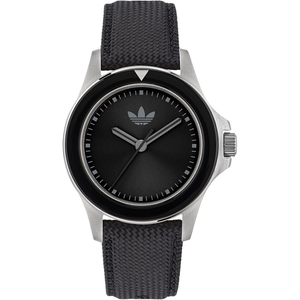 Adidas Black Fabric Watch -   -  Adidas.