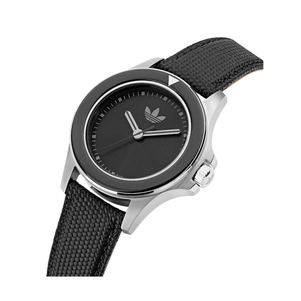 Adidas Black Fabric Watch -   -  Adidas.