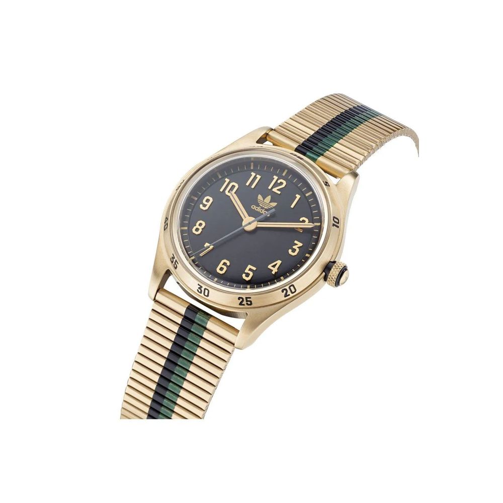 Adidas Gold Stainless Steel Watch -   -  Adidas.