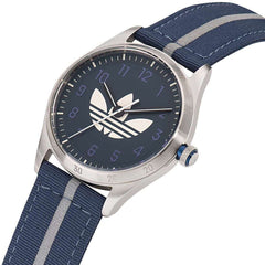 Adidas Blue Fabric Watch -   -  Adidas.
