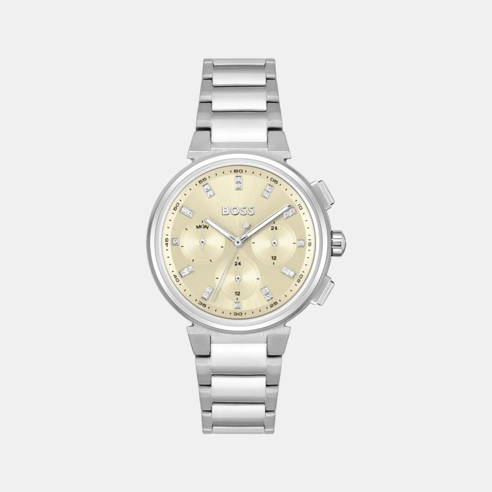 Hugo Boss Silver Stainless Steel Watch -   -  Hugo Boss.