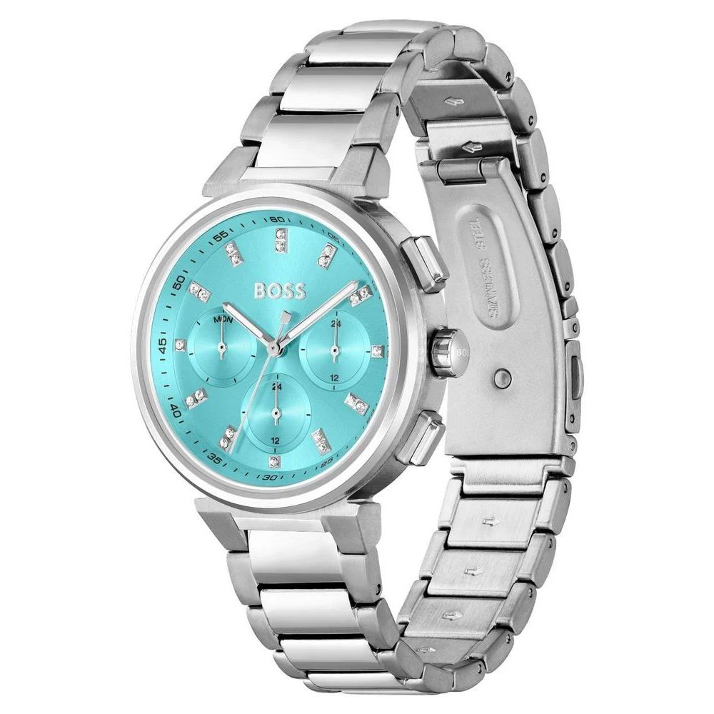 Hugo Boss Silver Stainless Steel Watch -   -  Hugo Boss.