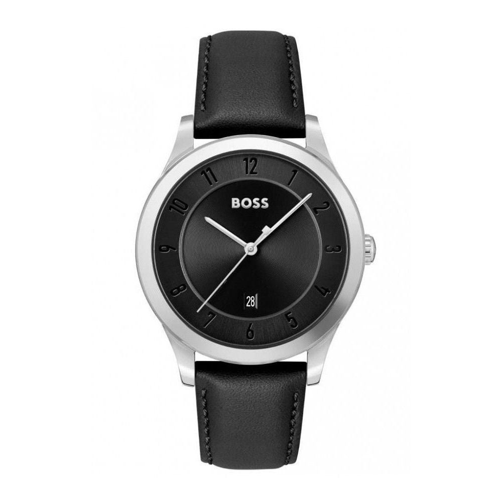Hugo Boss Black Leather Watch -   -  Hugo Boss.