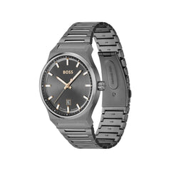 Hugo Boss Gray Stainless Steel Watch -   -  Hugo Boss.