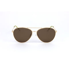 Polaroid Gold Metal Sunglasses -   -  Polaroid.