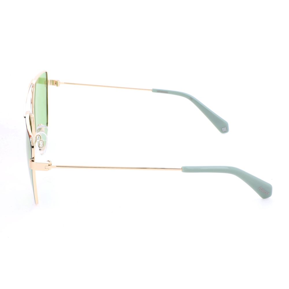 Polaroid Gold Metal Sunglasses -   -  Polaroid.