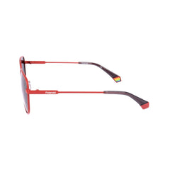 Polaroid Orange Stainless Steel Sunglasses -   -  Polaroid.