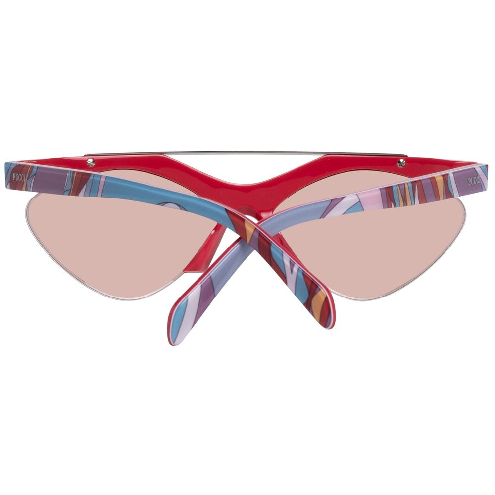 Emilio Pucci Red Metal Sunglasses -  Jewellery, Women -  Emilio Pucci.