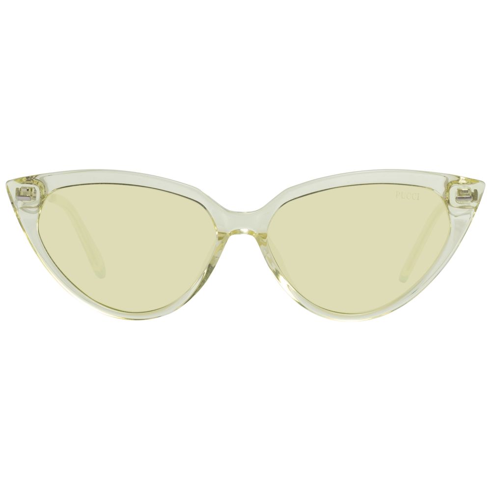 Emilio Pucci Yellow Metal Sunglasses -   -  Emilio Pucci.