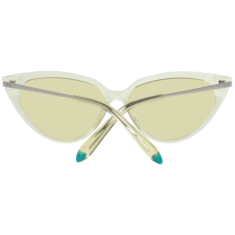 Emilio Pucci Yellow Metal Sunglasses -   -  Emilio Pucci.