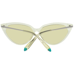 Emilio Pucci Yellow Metal Sunglasses -   -  Emilio Pucci.