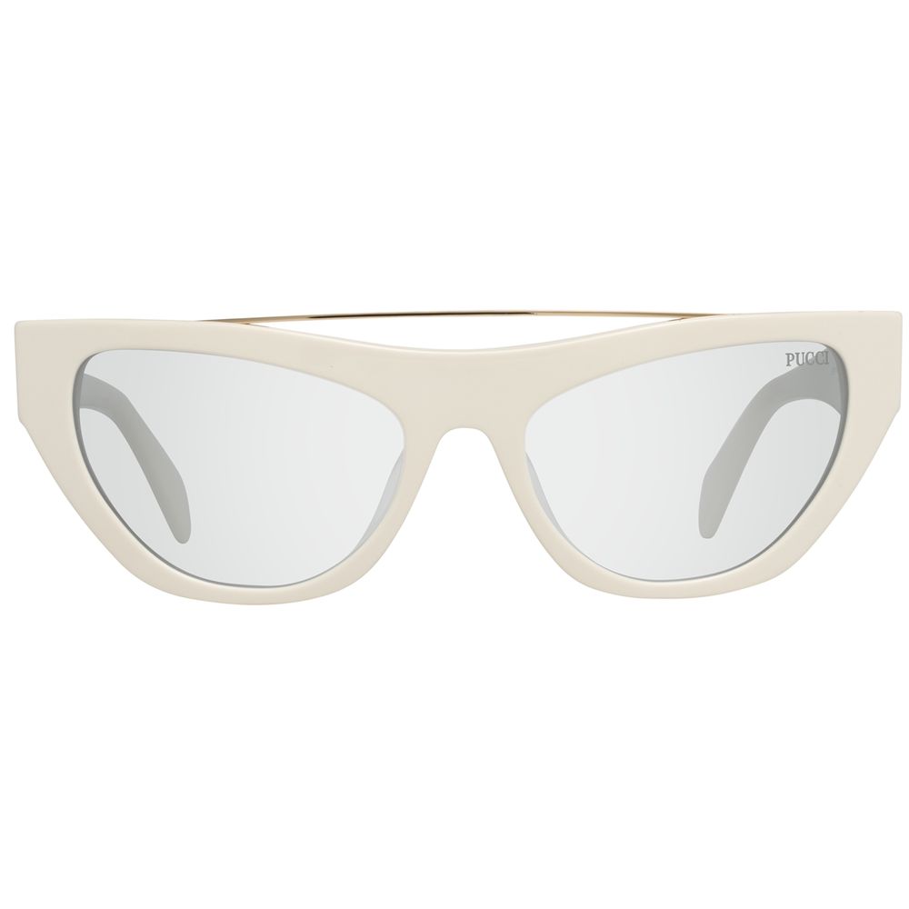 Emilio Pucci White Metal Sunglasses -   -  Emilio Pucci.