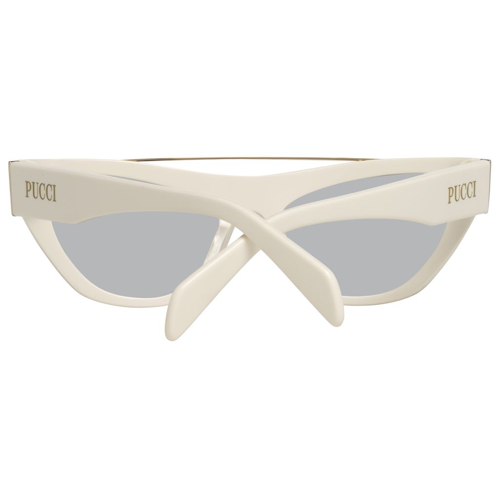 Emilio Pucci White Metal Sunglasses -   -  Emilio Pucci.