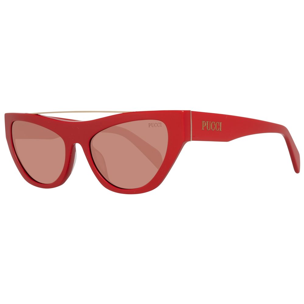 Emilio Pucci Red Metal Sunglasses -   -  Emilio Pucci.