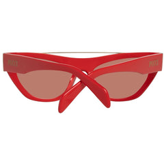 Emilio Pucci Red Metal Sunglasses -   -  Emilio Pucci.