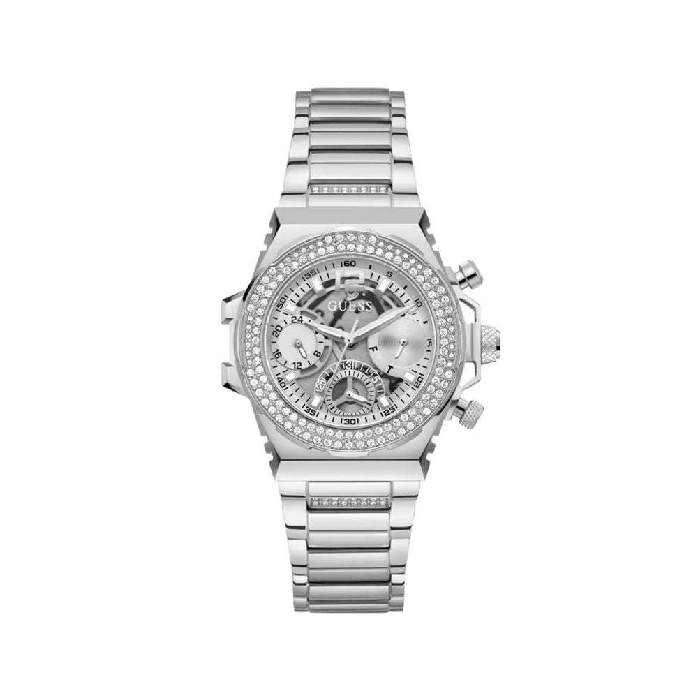 Guess Gray Stainless Steel Watch -   -  Guess.