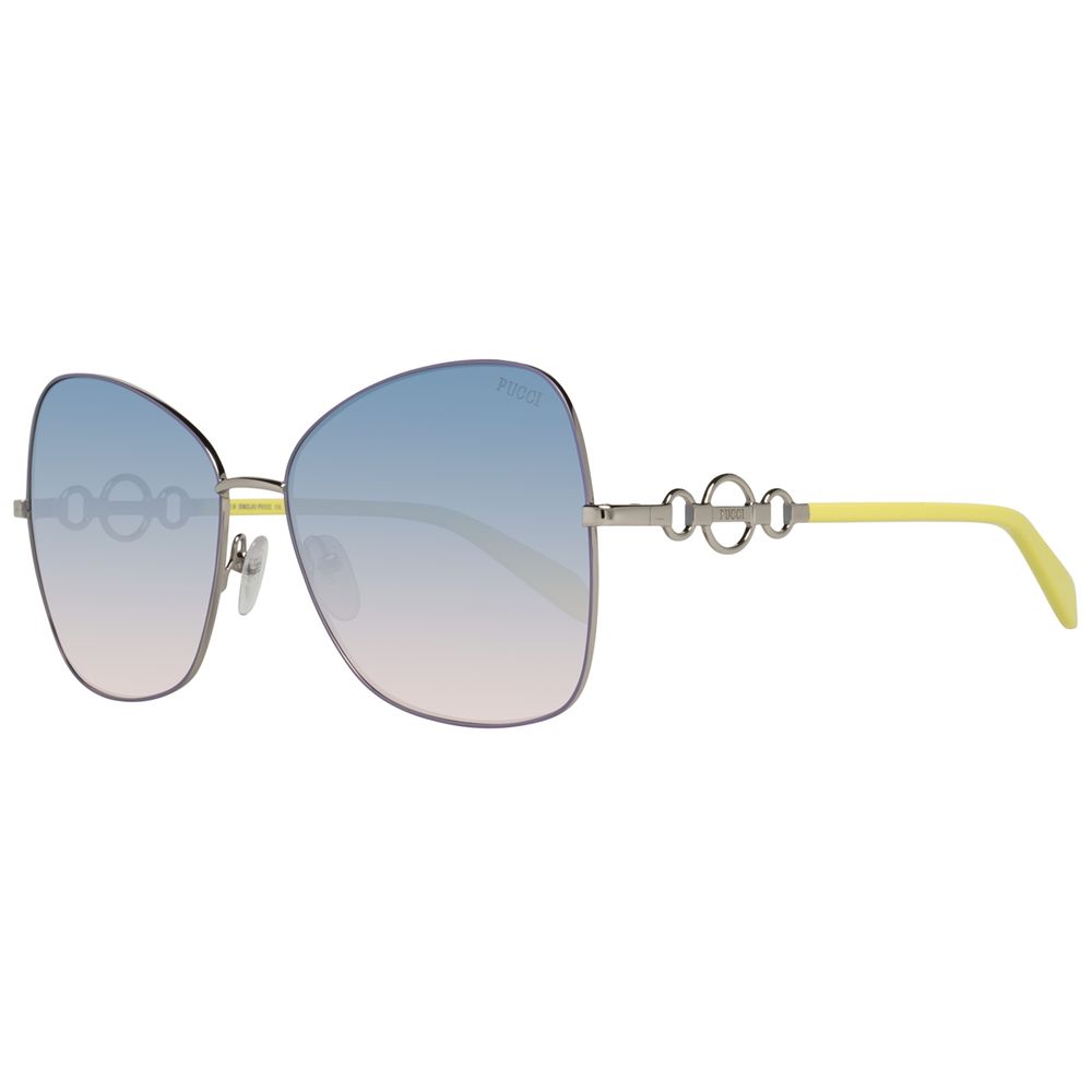 Emilio Pucci Gray Metal Sunglasses -   -  Emilio Pucci.