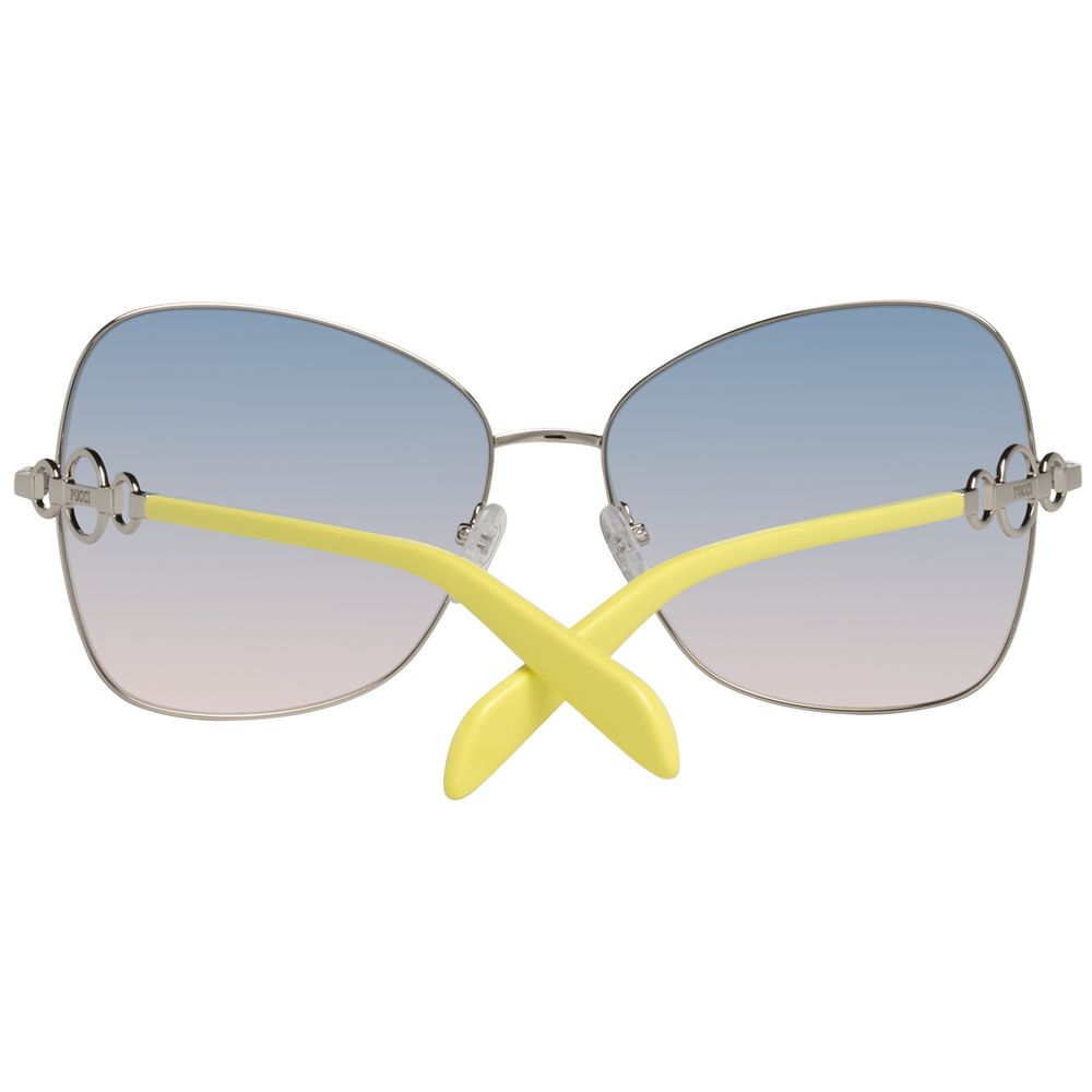 Emilio Pucci Gray Metal Sunglasses -   -  Emilio Pucci.