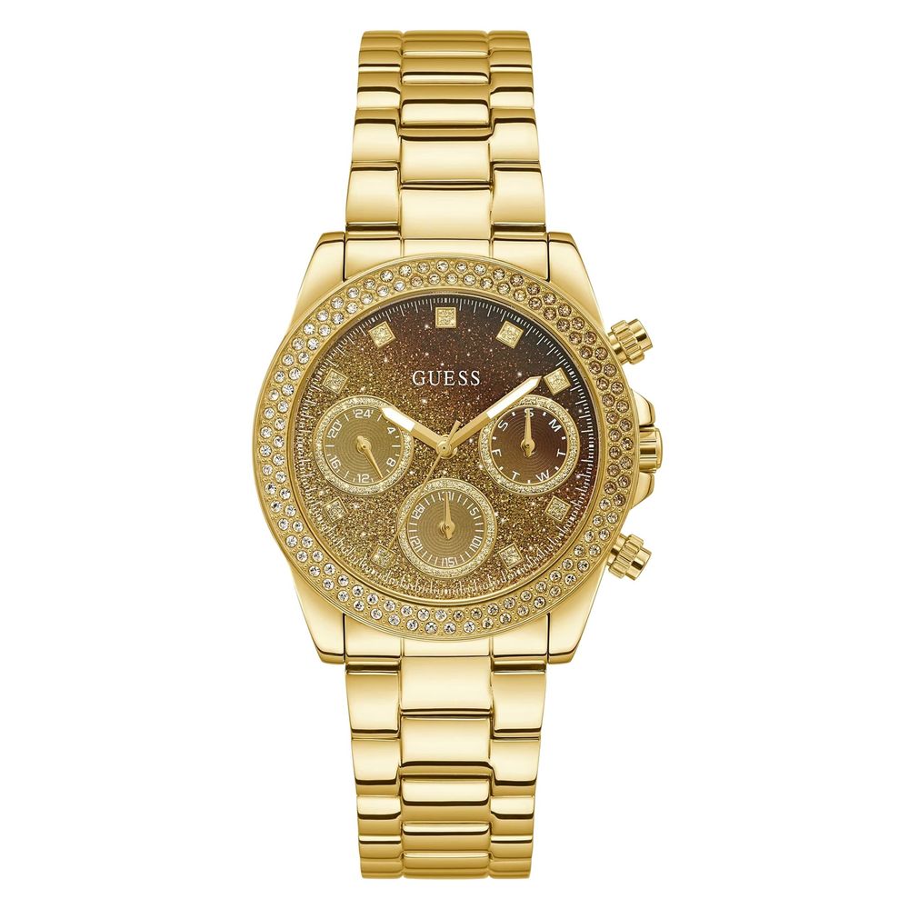 Guess Gold Stainless Steel Watch -   -  Guess.