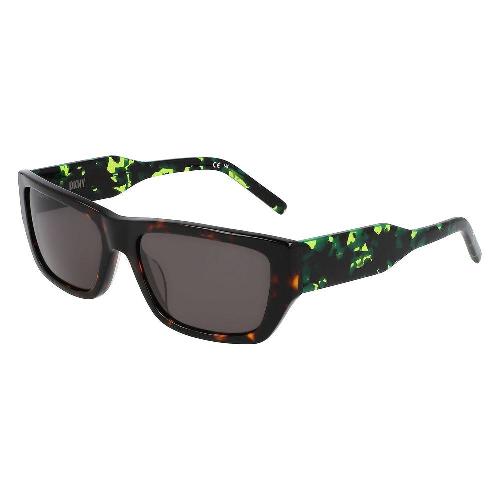 DKNY Brown Acetate Sunglasses -   -  DKNY.
