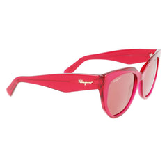 Ferragamo Red Acetate Sunglasses -   -  Ferragamo.