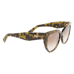 Ferragamo Brown Acetate Sunglasses -  Jewellery, Women -  Ferragamo.