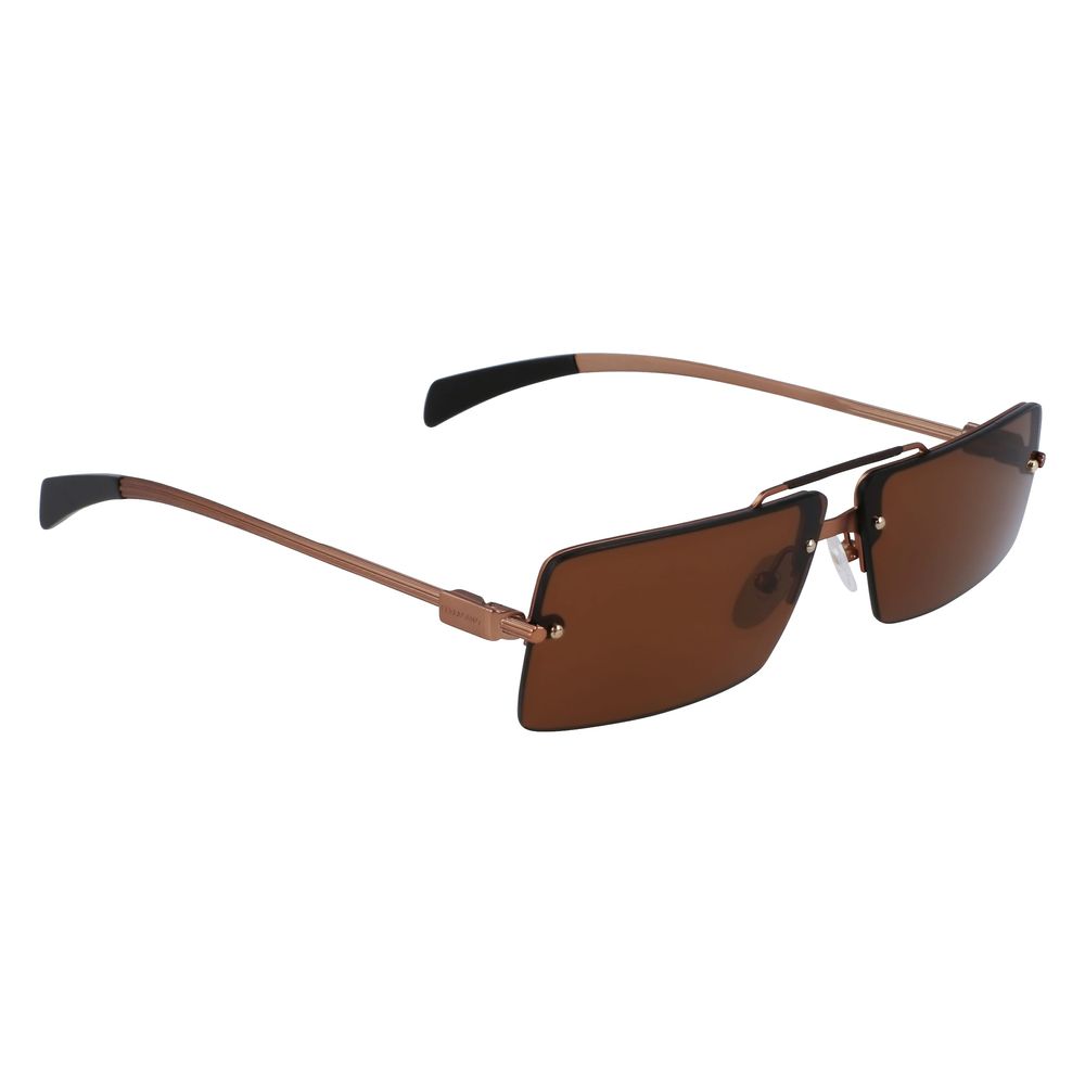 Ferragamo Yellow Metal Sunglasses -  Unisex, Sunglasses -  Ferragamo.