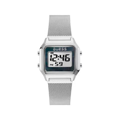 Guess Gray Stainless Steel Watch -   -  Guess.