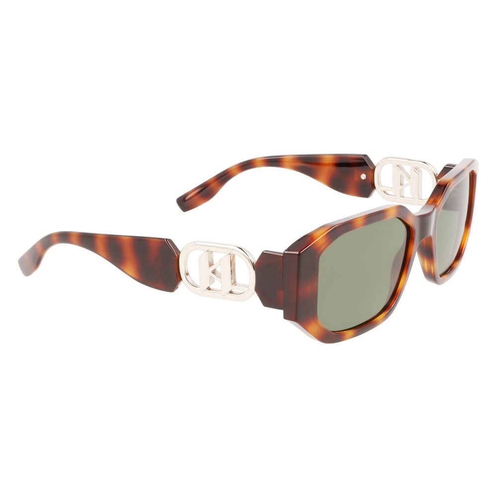 Karl Lagerfeld Brown Injected Sunglasses -   -  Karl Lagerfeld.