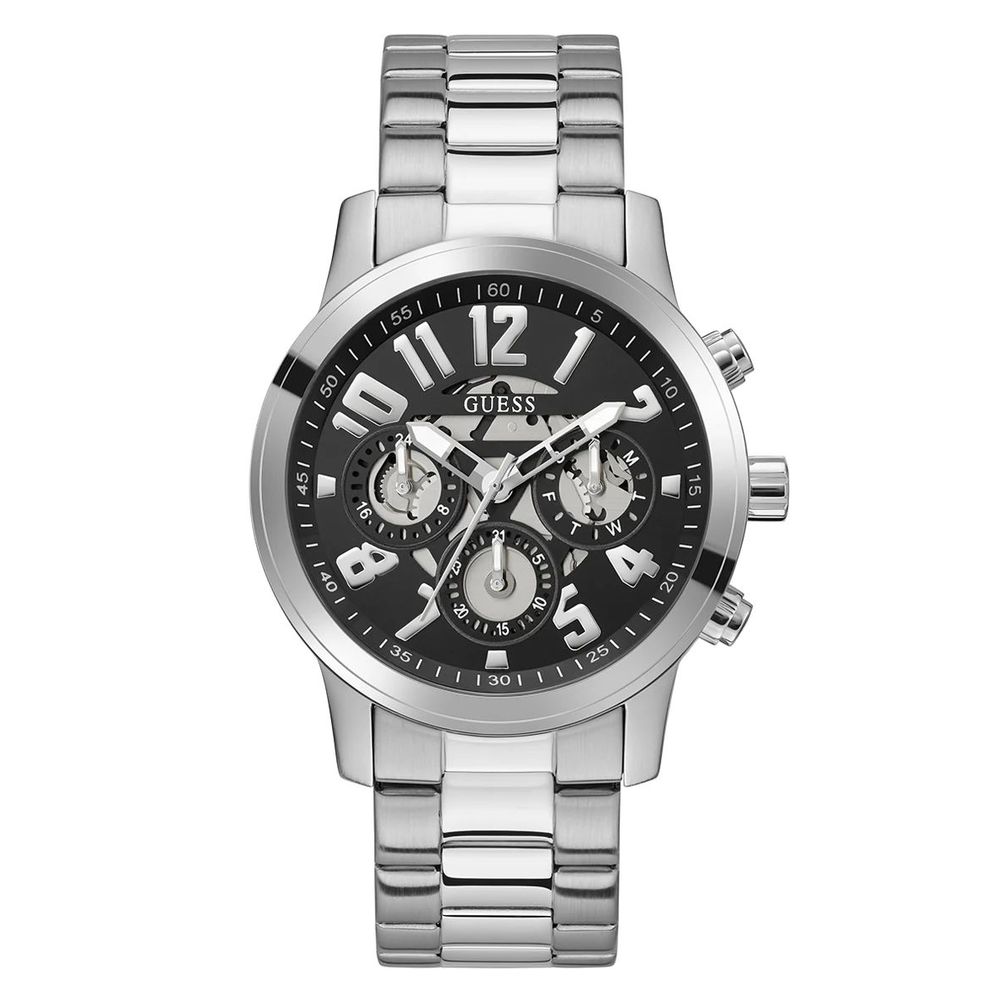 Guess Gray Stainless Steel Watch -   -  Guess.