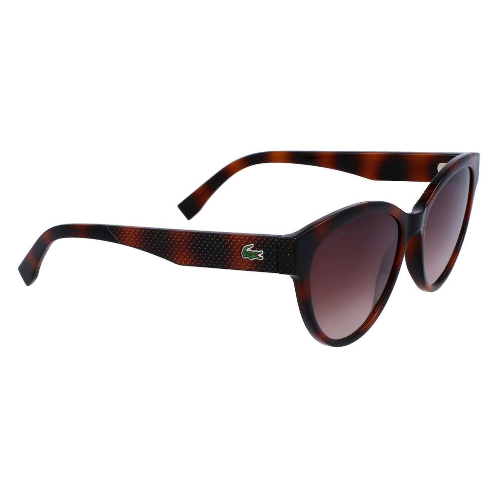 Lacoste Brown Injected Sunglasses -   -  Lacoste.