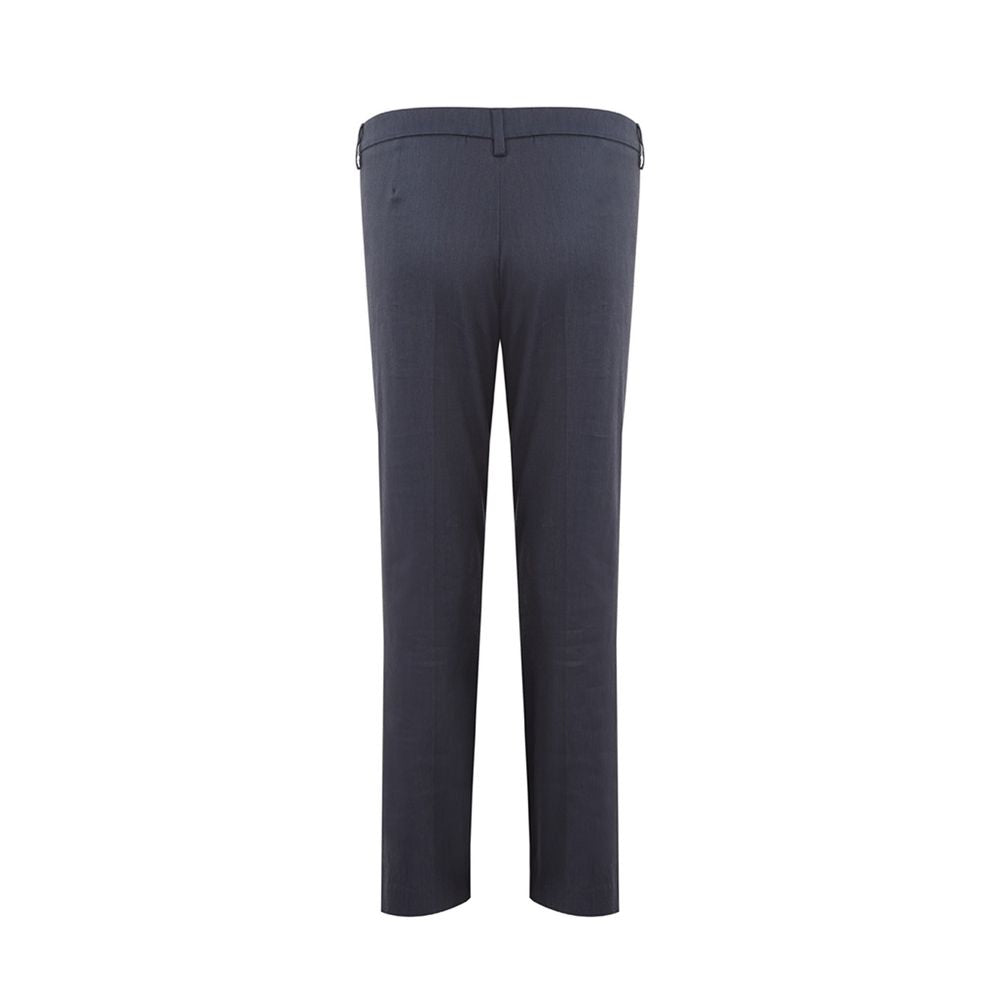 Lardini Chic Blue Linen Trousers -   -  Lardini.
