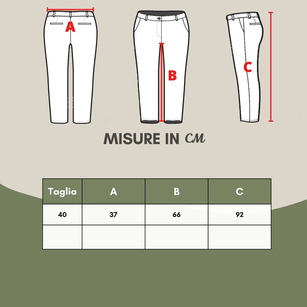 Lardini Chic Blue Linen Trousers -   -  Lardini.