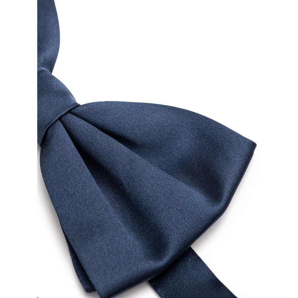 Dolce & Gabbana Blue Silk Bowty -   -  Dolce & Gabbana.