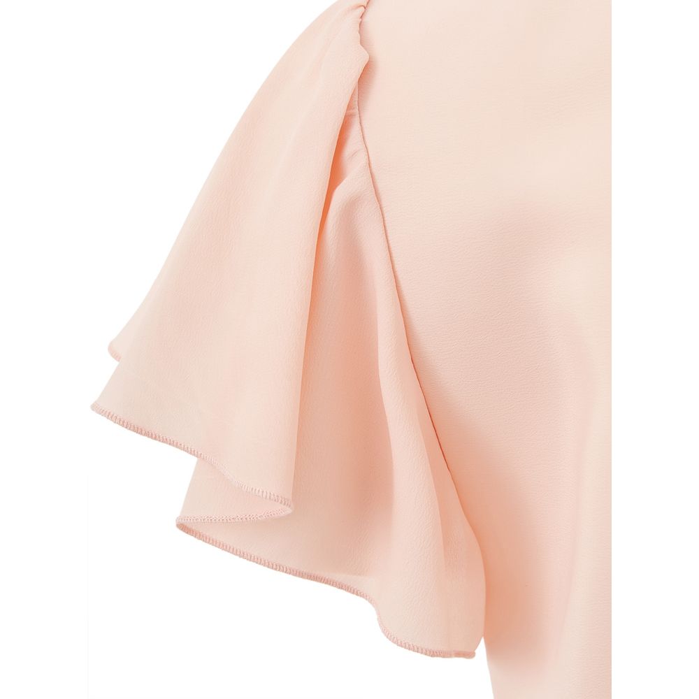 Lardini Elegant Pink Acetate Dress -   -  Lardini.