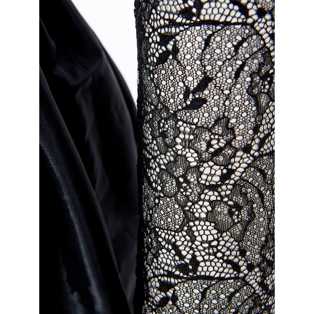 Lardini Elegant Black Polyester Dress -   -  Lardini.