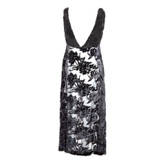 Lardini Elegant Black Viscose Dress -   -  Lardini.