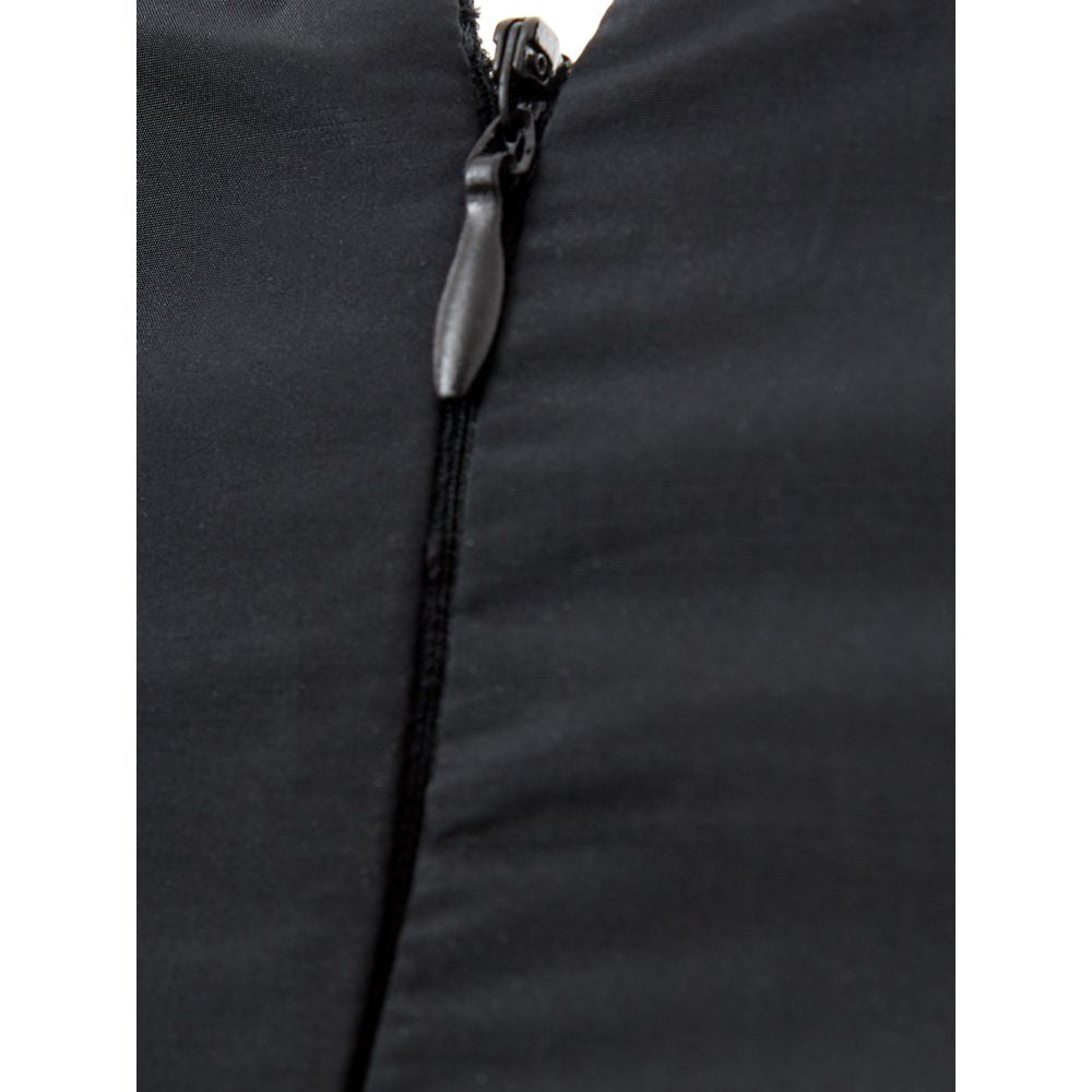 Lardini Elegant Black Polyester Dress -   -  Lardini.