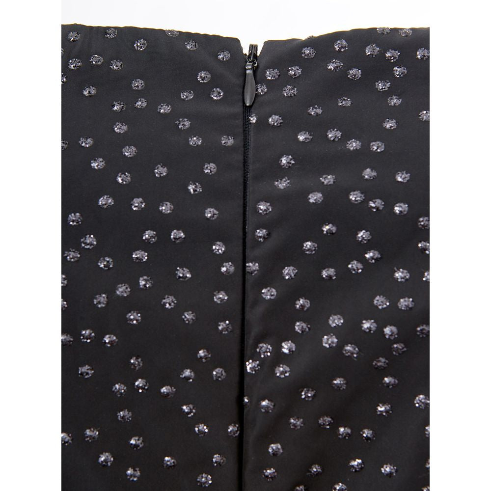 Lardini Elegant Black Polyethylene Dress -   -  Lardini.