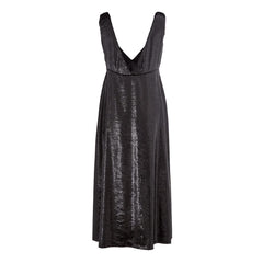 Lardini Elegant Polyester Black Dress -   -  Lardini.