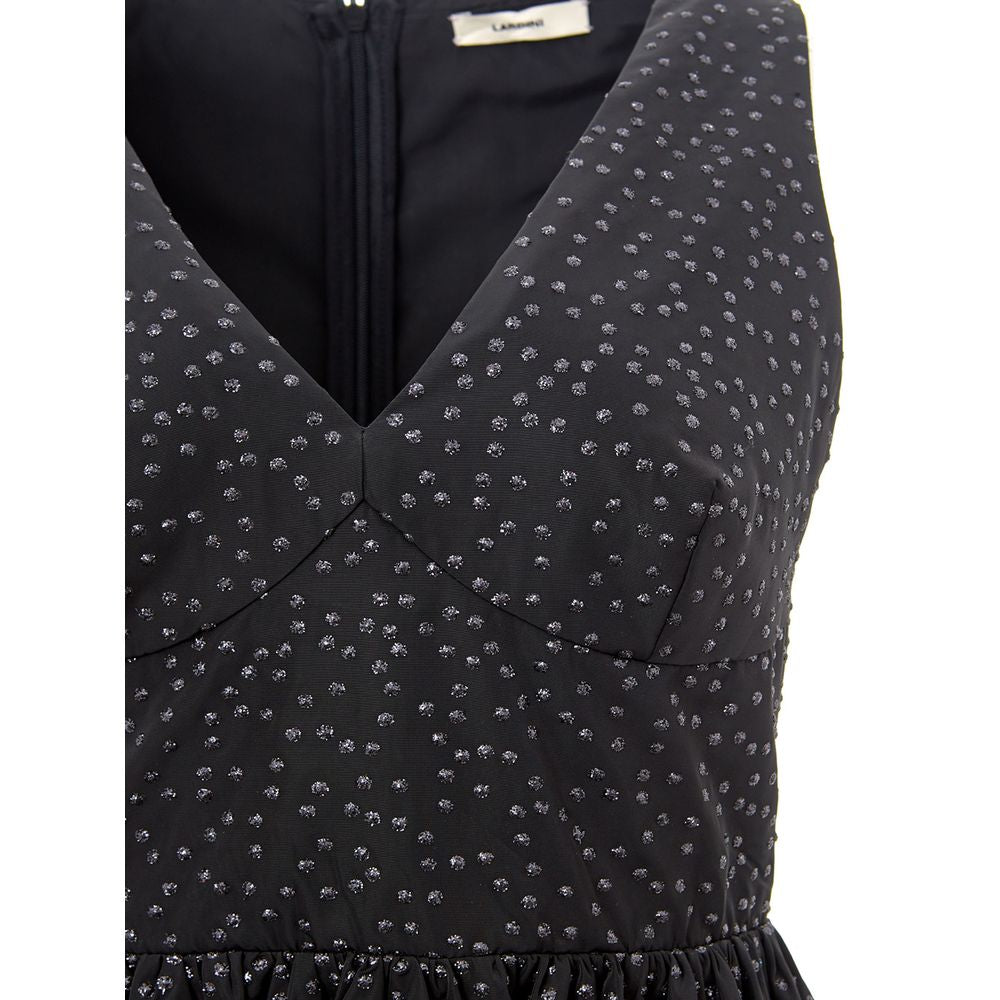 Lardini Elegant Black Polyethylene Dress -   -  Lardini.