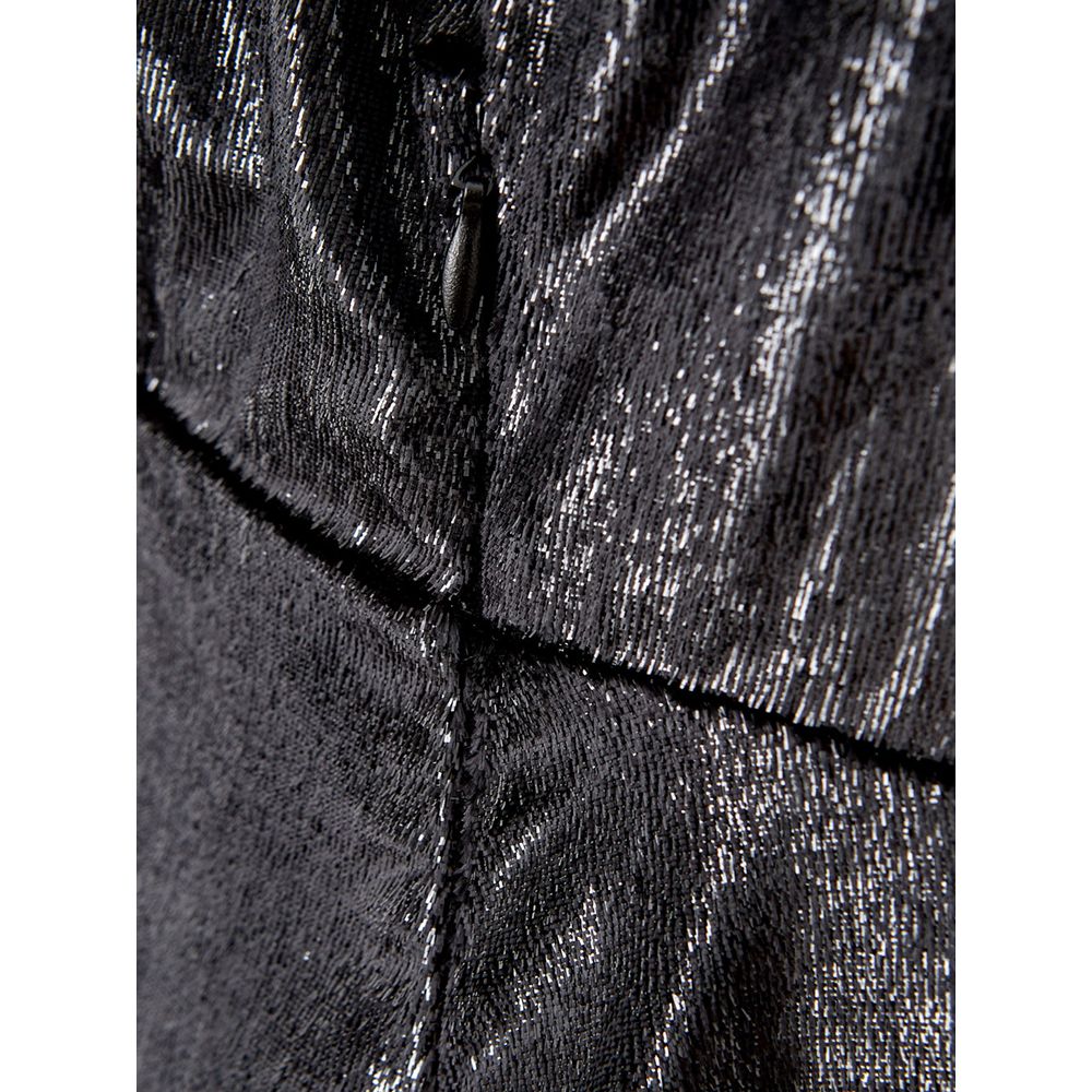 Lardini Elegant Polyester Black Dress -   -  Lardini.