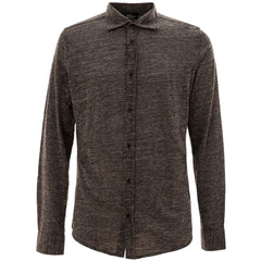 Corneliani Gray Wool Shirt -   -  Corneliani.