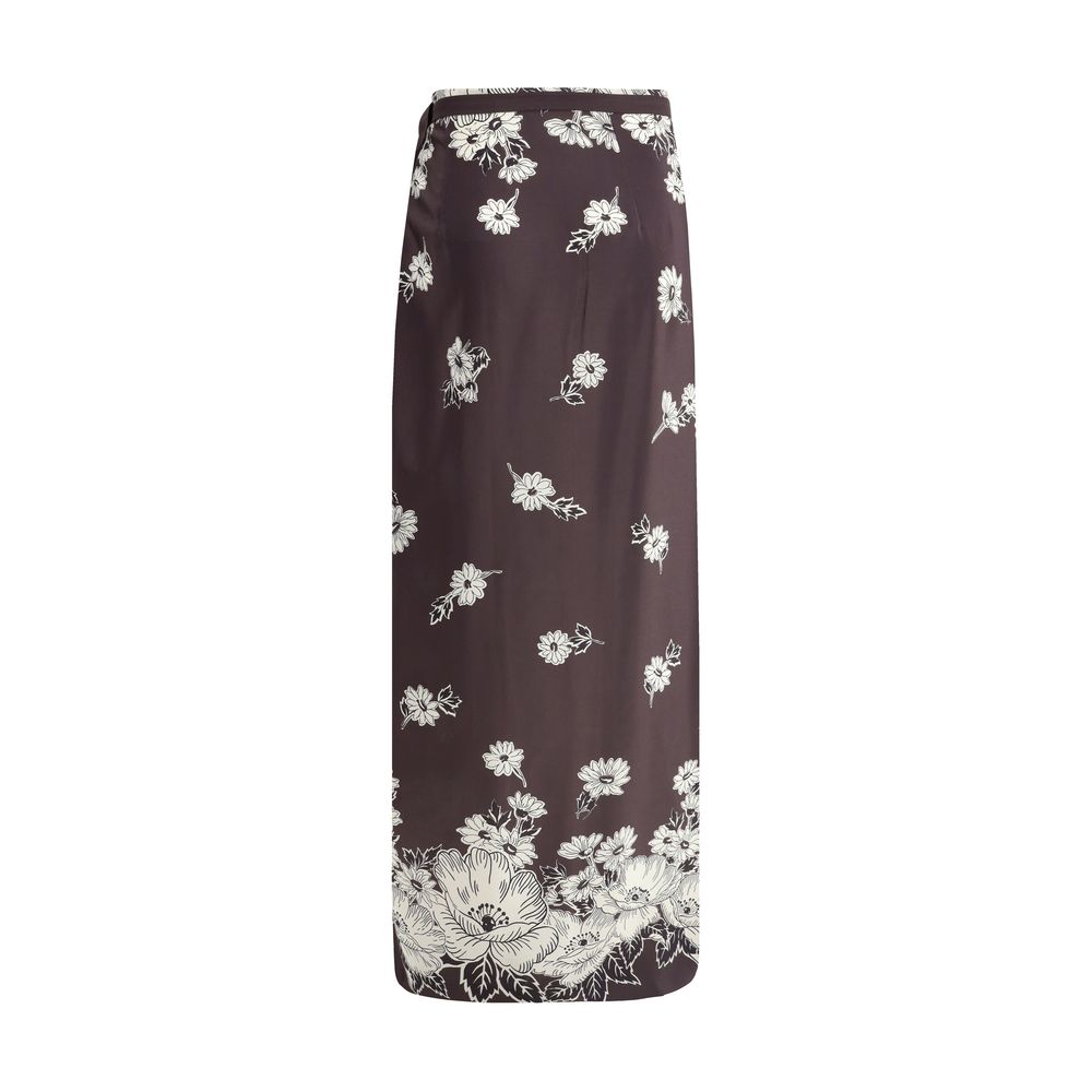 P.A.R.O.S.H. Floral wrap Skirt -   -  P.A.R.O.S.H..