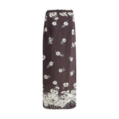 P.A.R.O.S.H. Floral wrap Skirt -   -  P.A.R.O.S.H..