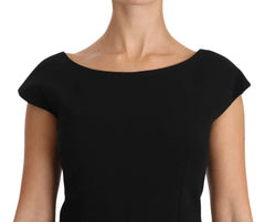 Dolce & Gabbana Black Stretch Fit Flare Gown Maxi -   -  Dolce & Gabbana.