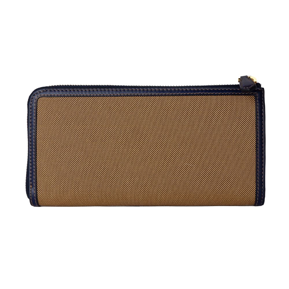 Prada Brown Canvas Women Wallet -   -  Prada.