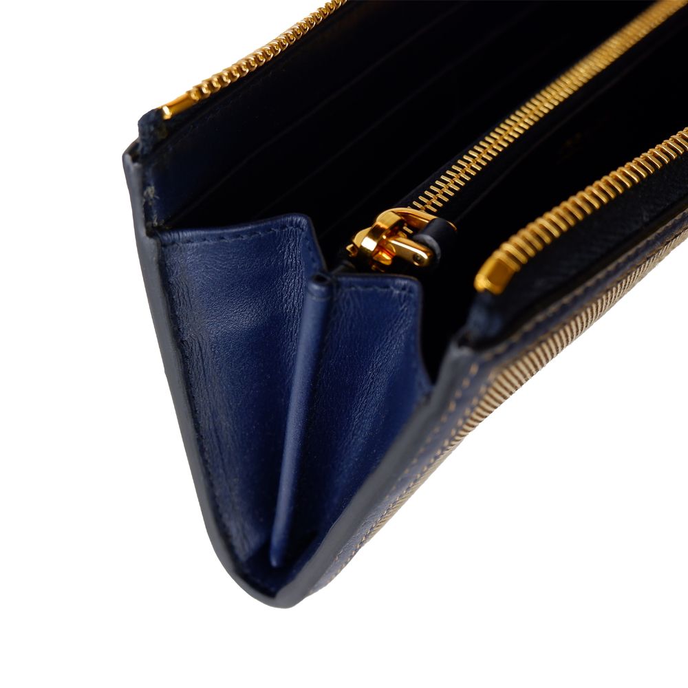 Prada Brown Canvas Women Wallet -   -  Prada.
